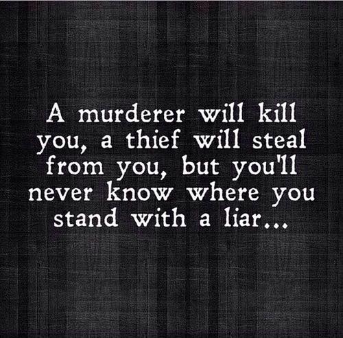 Liar - Never Know Where You Stand